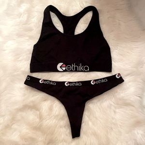 Ethika Sports Bra and Thong Set